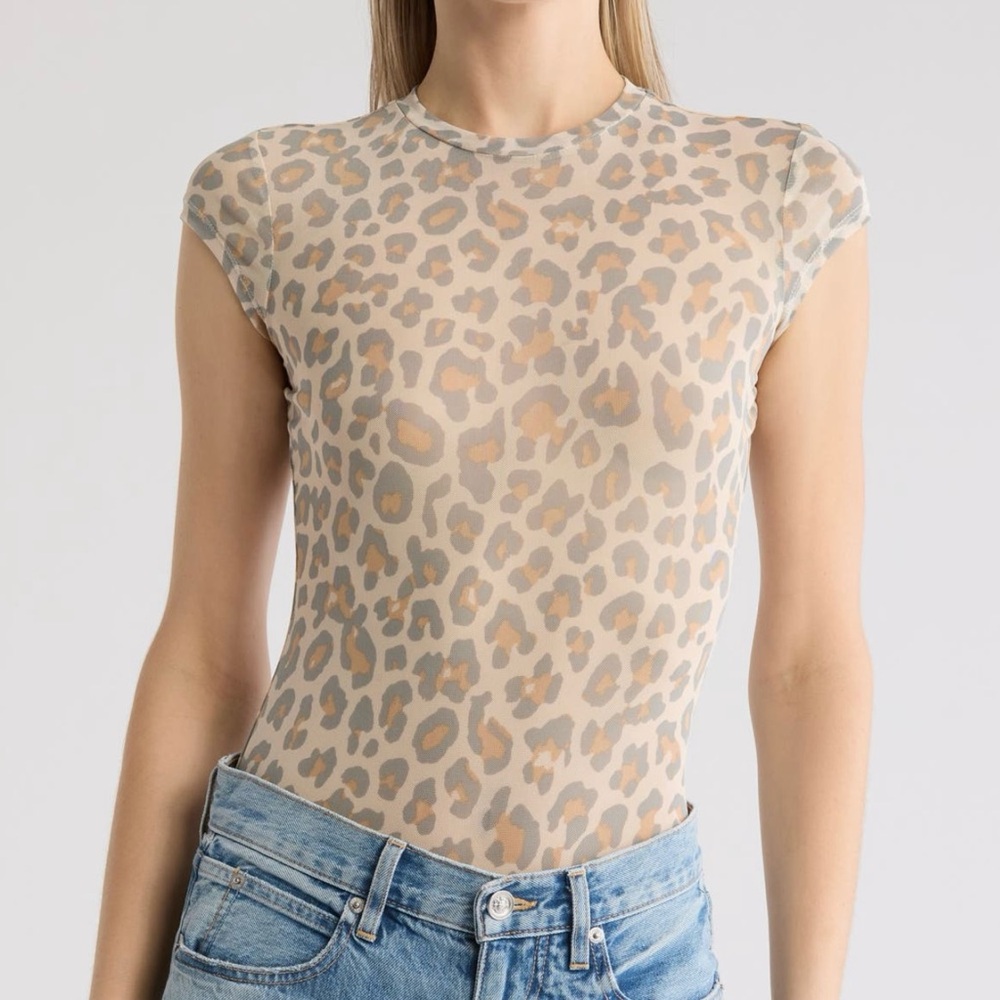 Leopard Print Women's Top
